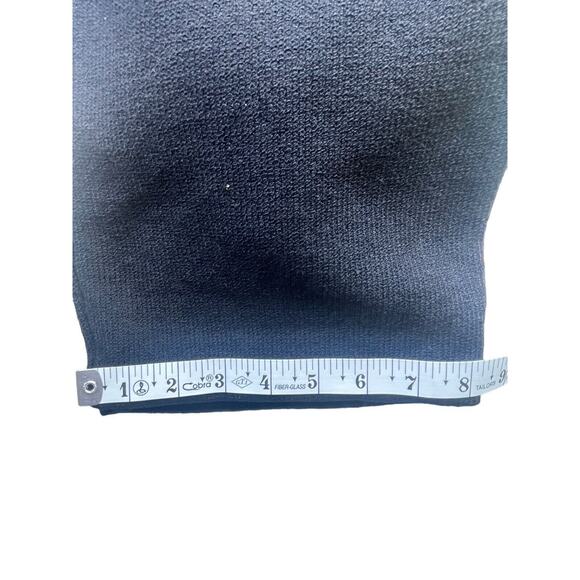 ST JOHN Collection Santana Knit Pants Wide Leg Sz 10 Wool Blend Pull On Trouser - Picture 8 of 9